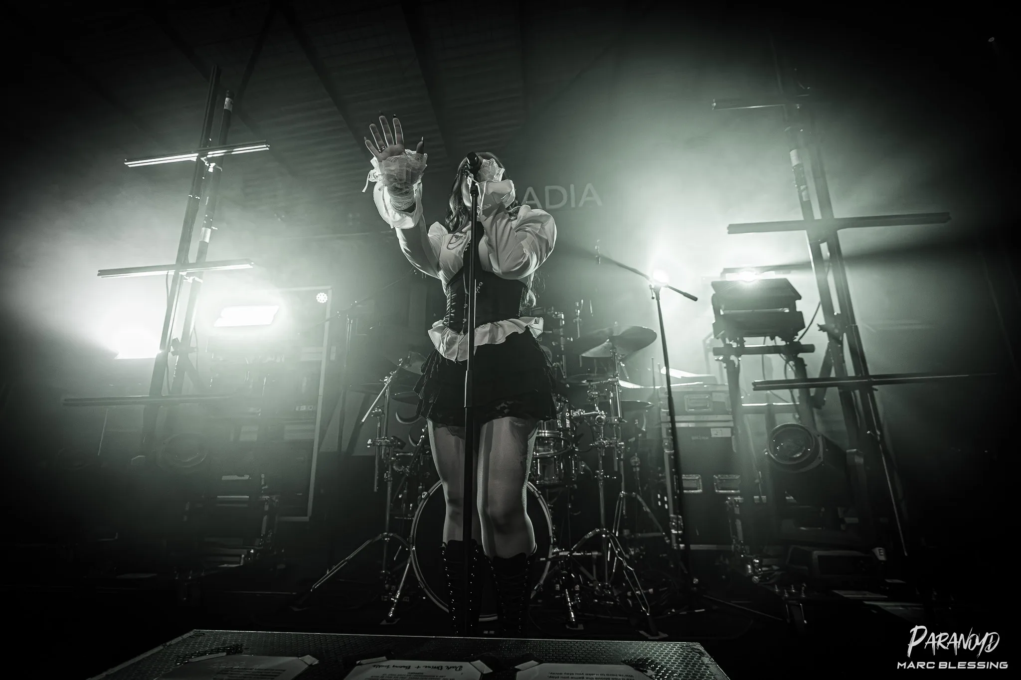 Smash Into Pieces im Scheinwerferlicht © Marc Blessing