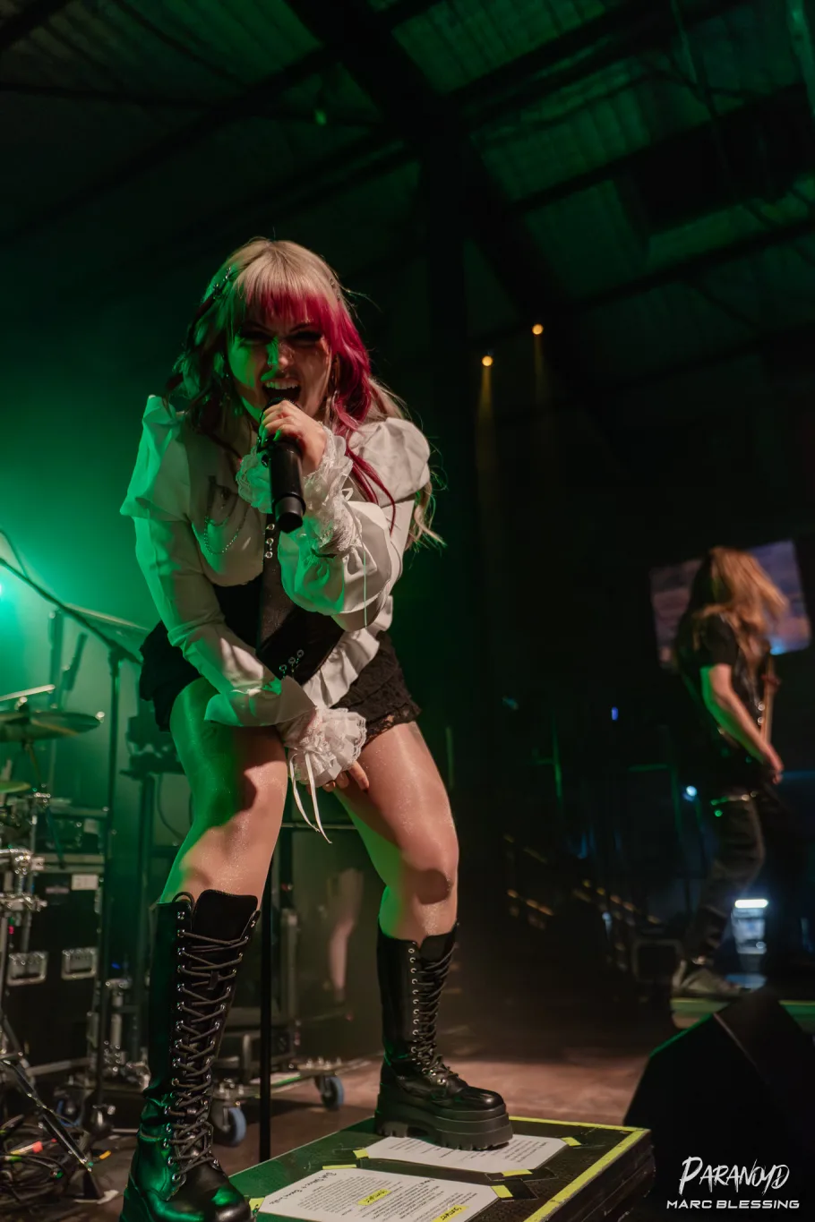 Smash Into Pieces bei der Show live auf der Bühne © Marc Blessing