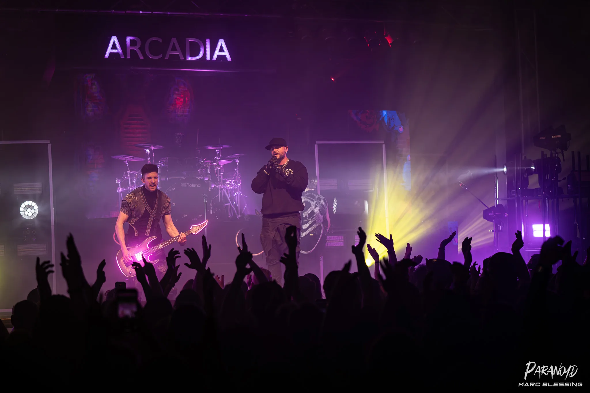 Smash Into Pieces bei der Show vor begeistertem Publikum © Marc Blessing