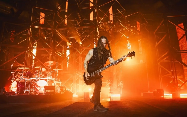 Disturbed bei der Show live auf der Bühne beim Konzert in Jahr © Marc Blessing