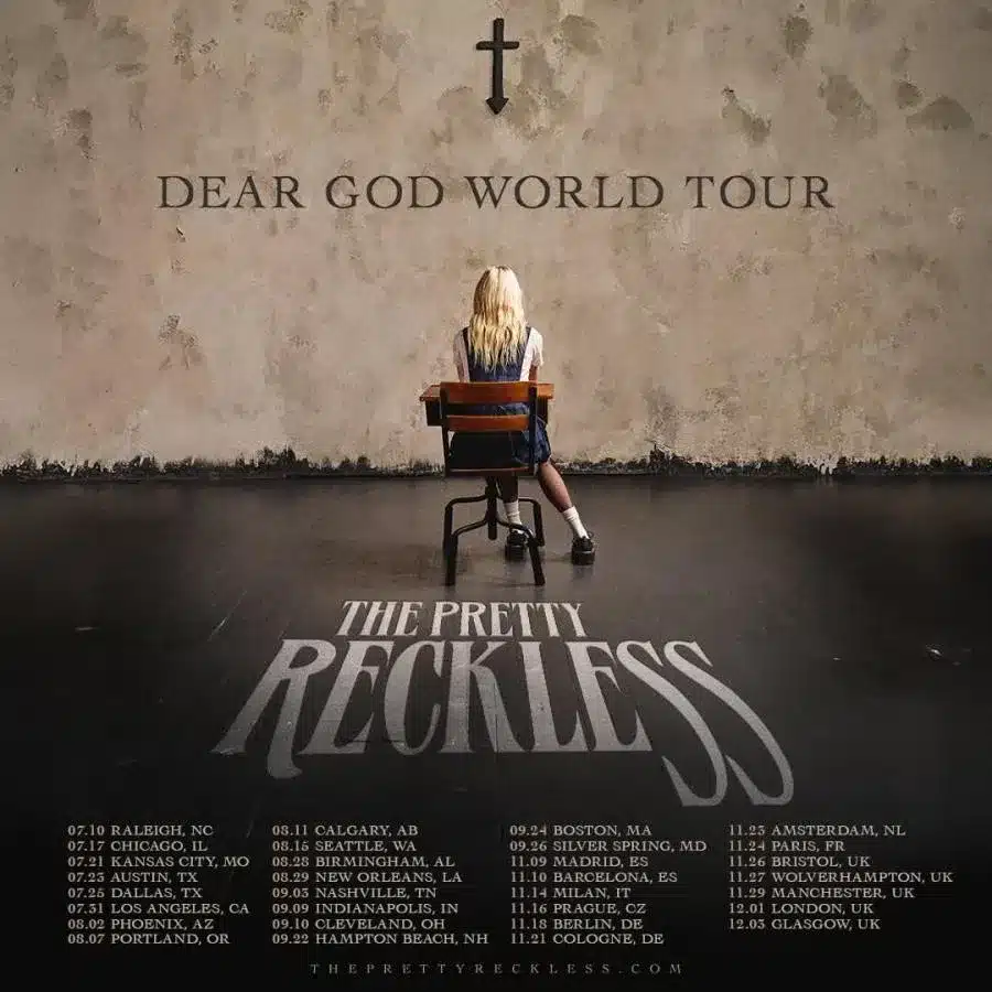 The Pretty Reckless bei der Show vor The-Pretty-Reckless---Tour-2026