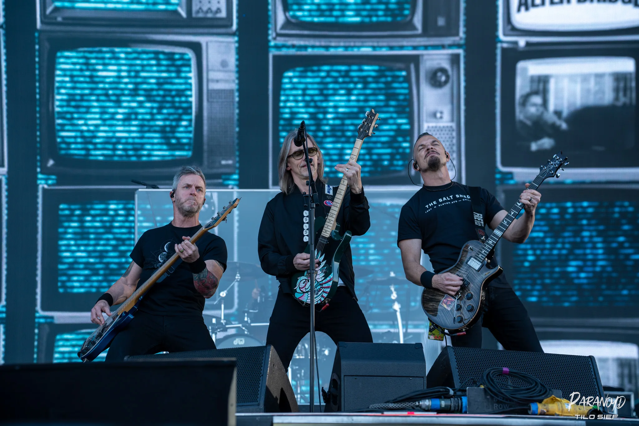 Rock vor begeistertem Publikum beim Konzert © Tilo Sief