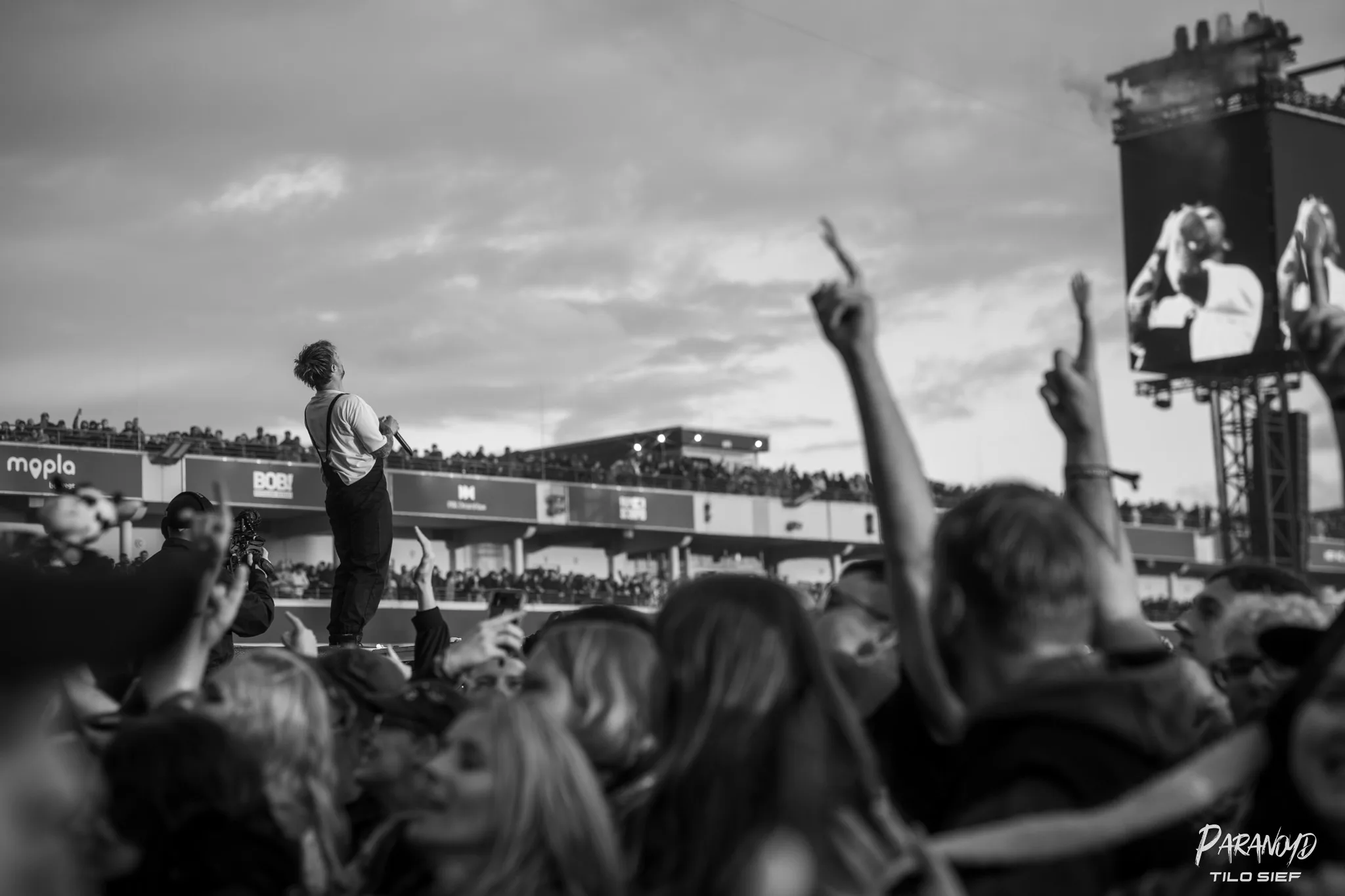 Electric Callboy bei der Show vor begeistertem Publikum © Tilo Sief