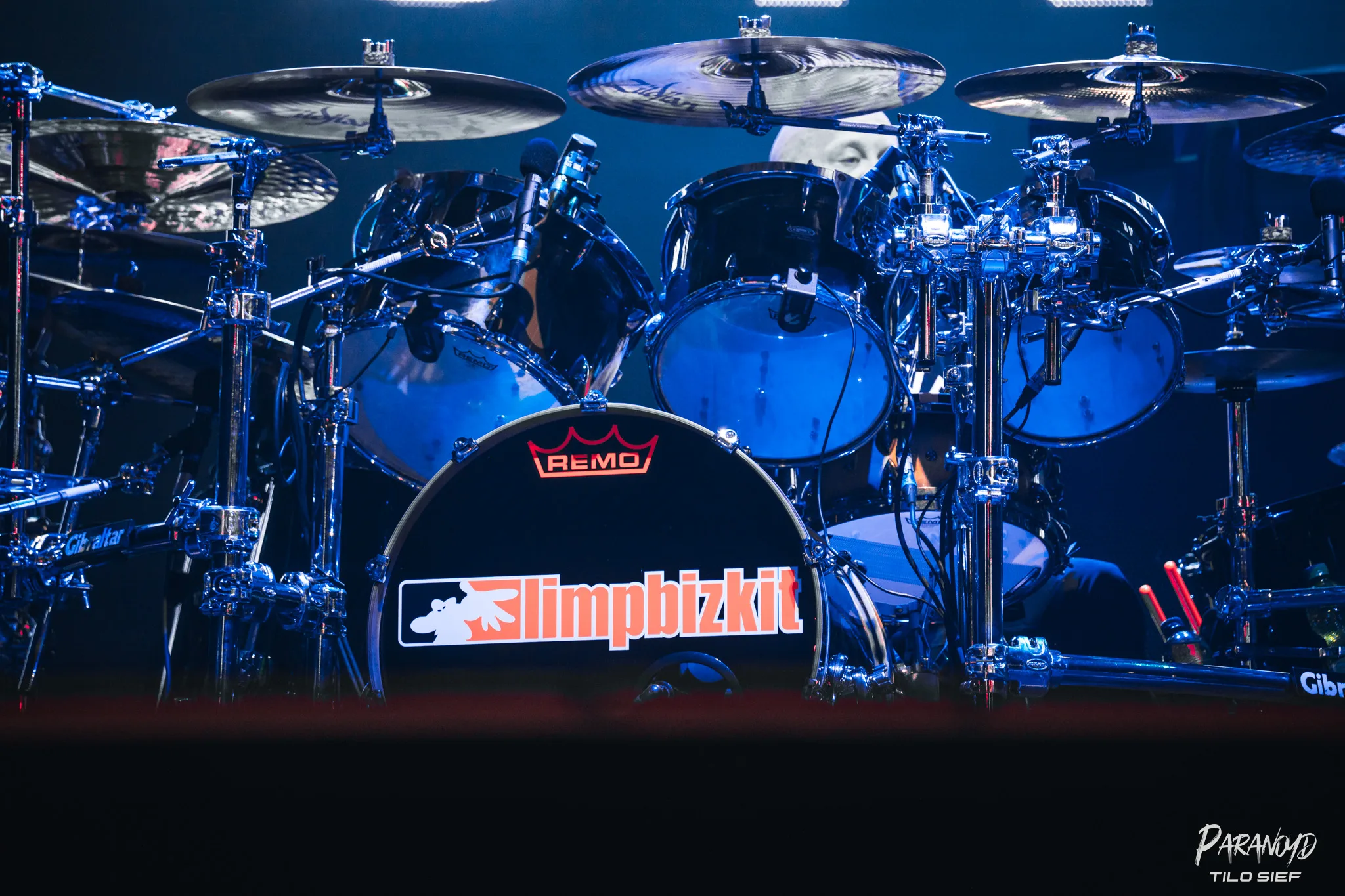 Limp Bizkit live auf der Bühne beim Konzert in Park © Tilo Sief