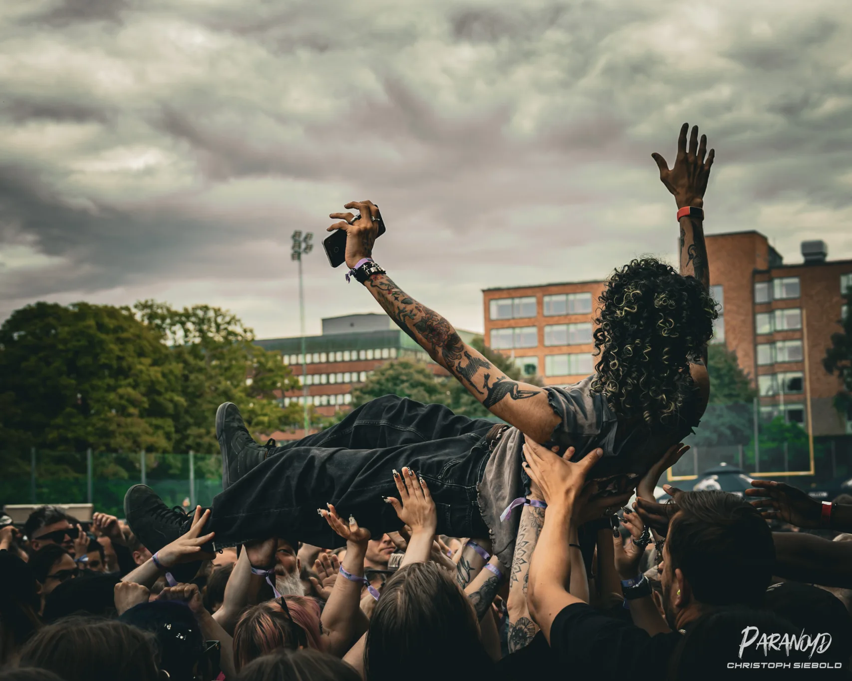 Broken Summer Festival bei der Show vor begeistertem Publikum © Christoph Siebold