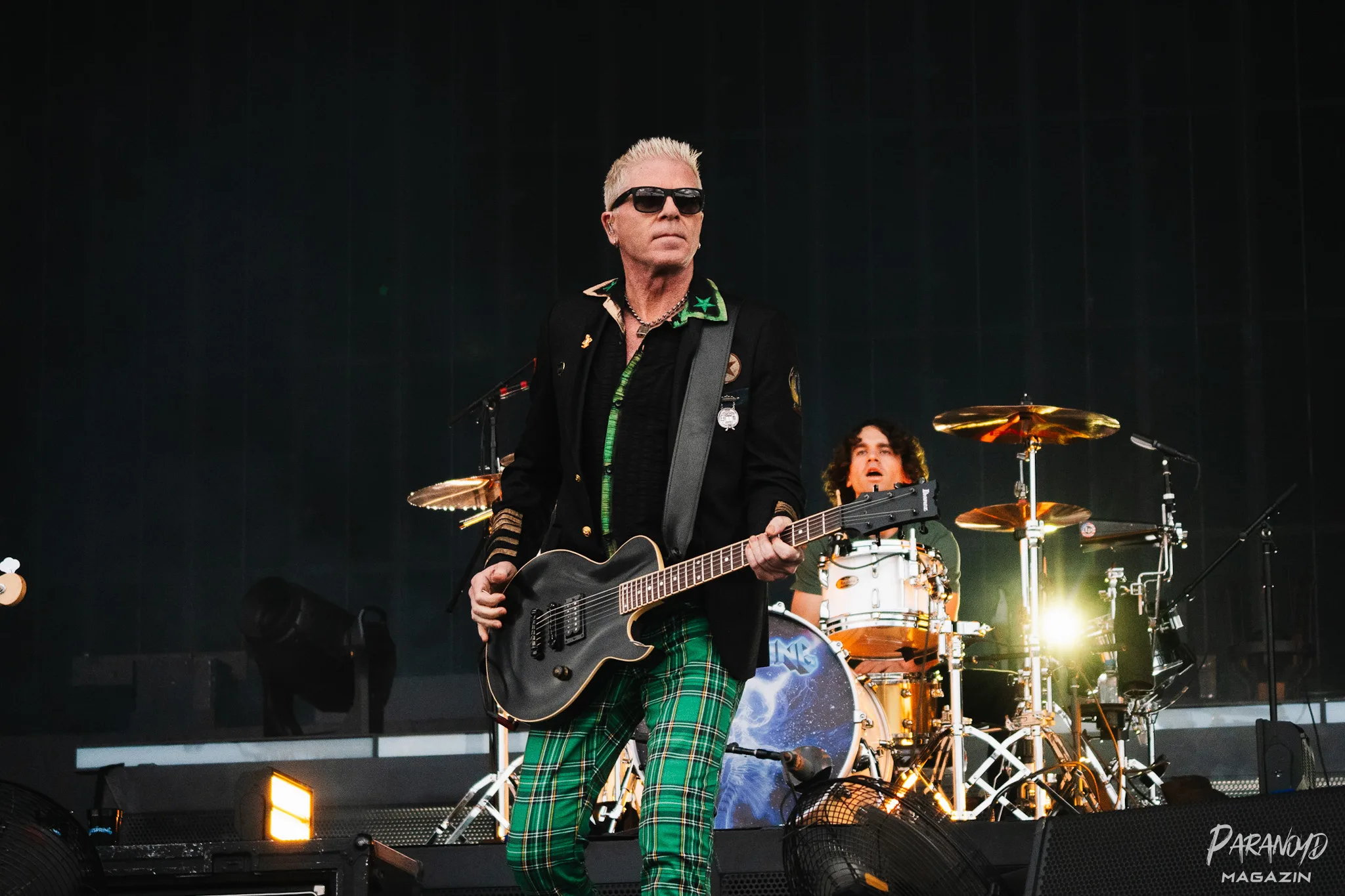 The Offspring bei der Show live auf der Bühne © Constantin Greif