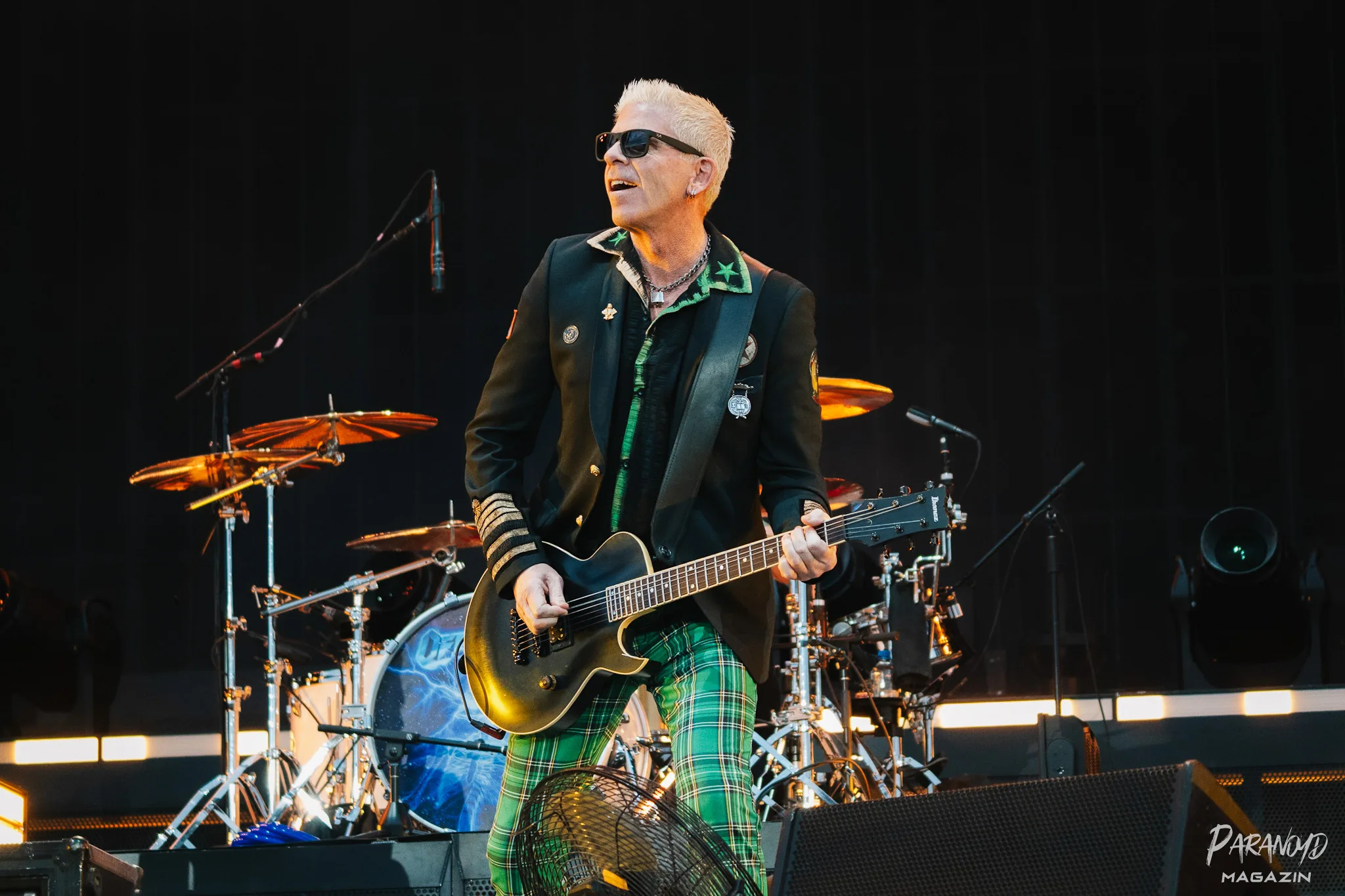 The Offspring vor begeistertem Publikum beim Konzert © Constantin Greif