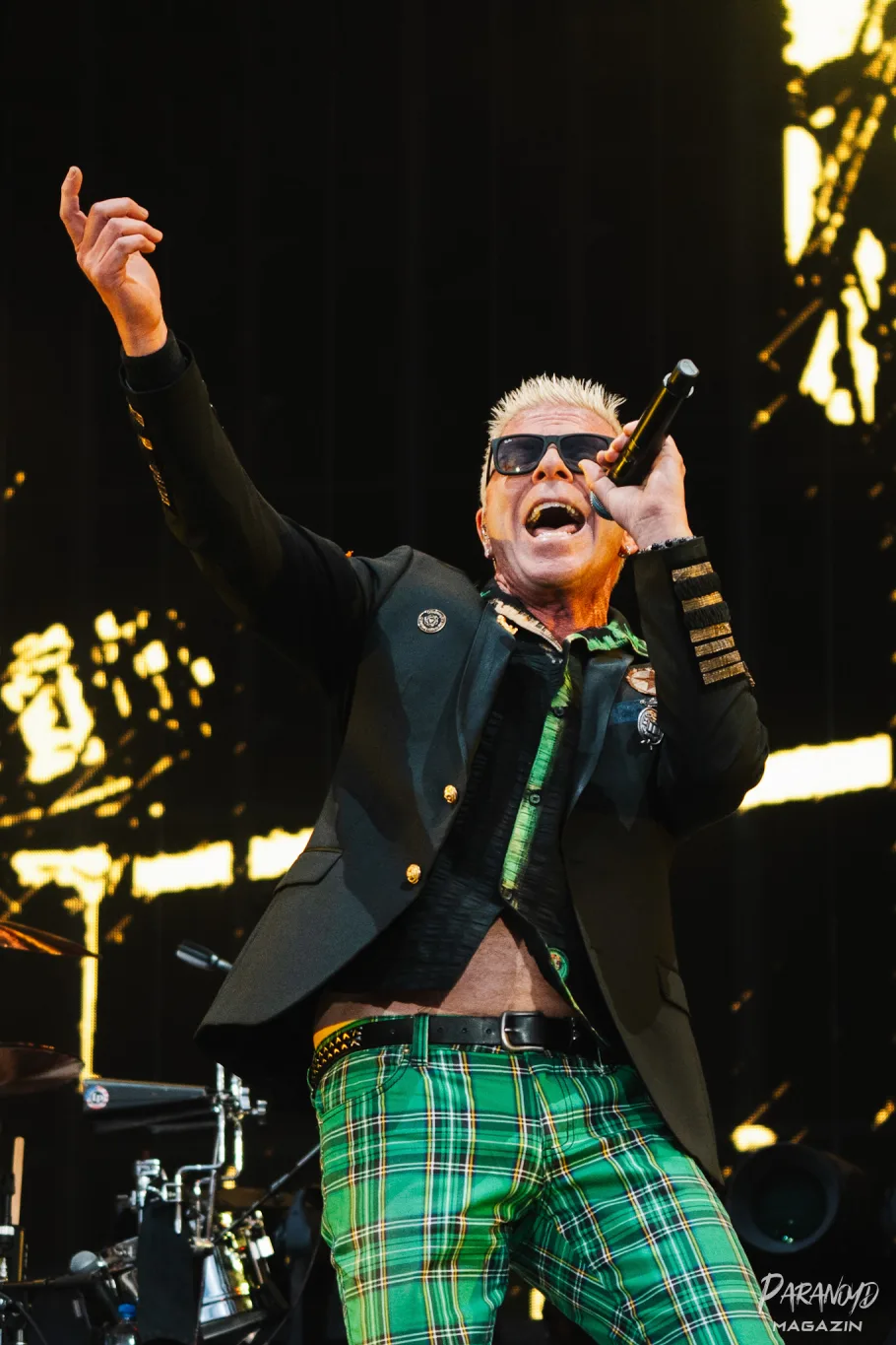 The Offspring bei der Show live auf der Bühne © Constantin Greif
