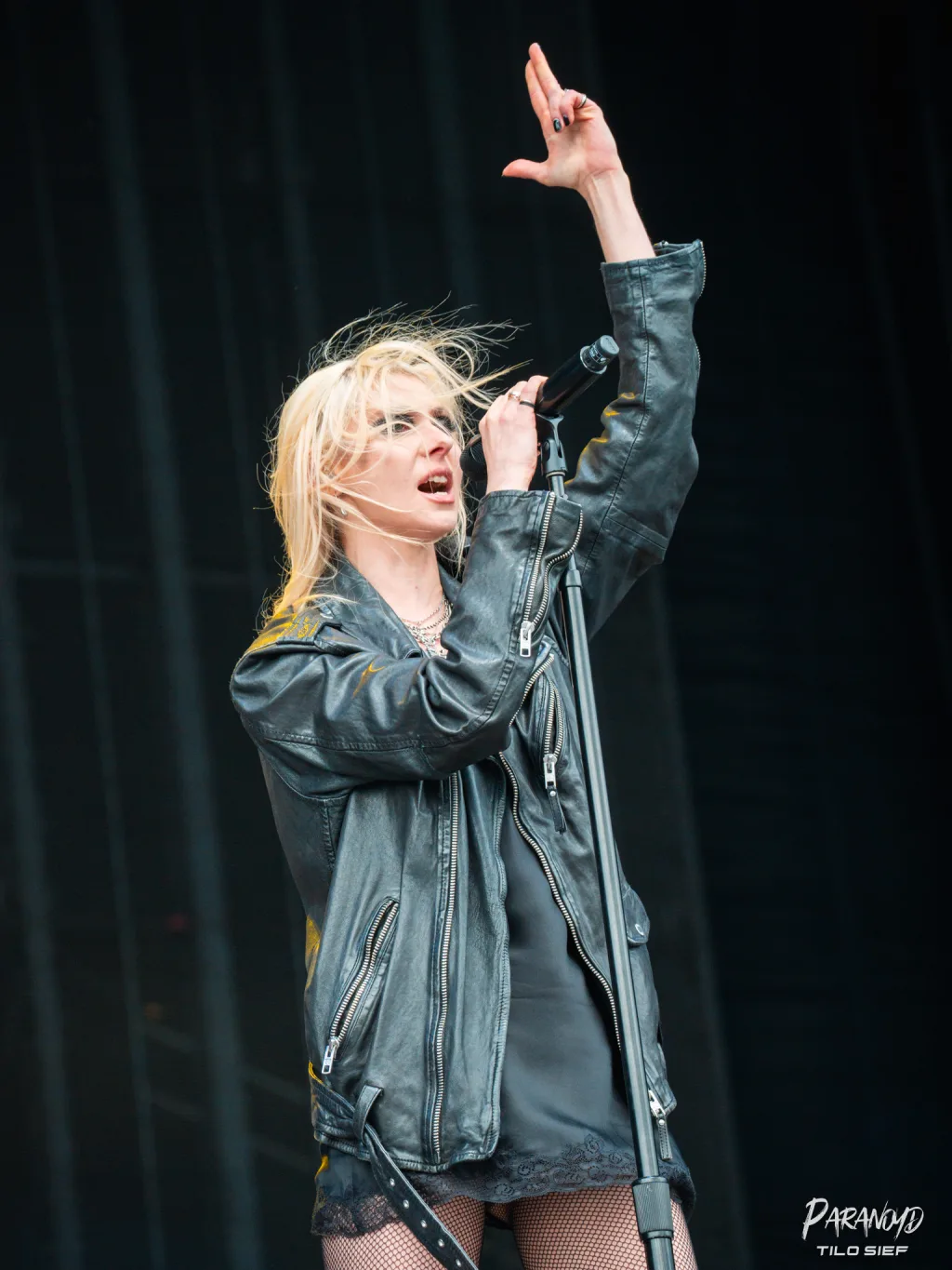 The Pretty Reckless bei der Show vor begeistertem Publikum © Tilo Sief
