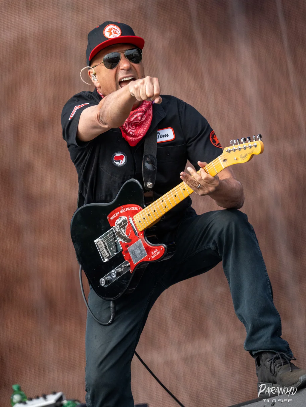 Tom Morello live auf der Bühne © Tilo Sief