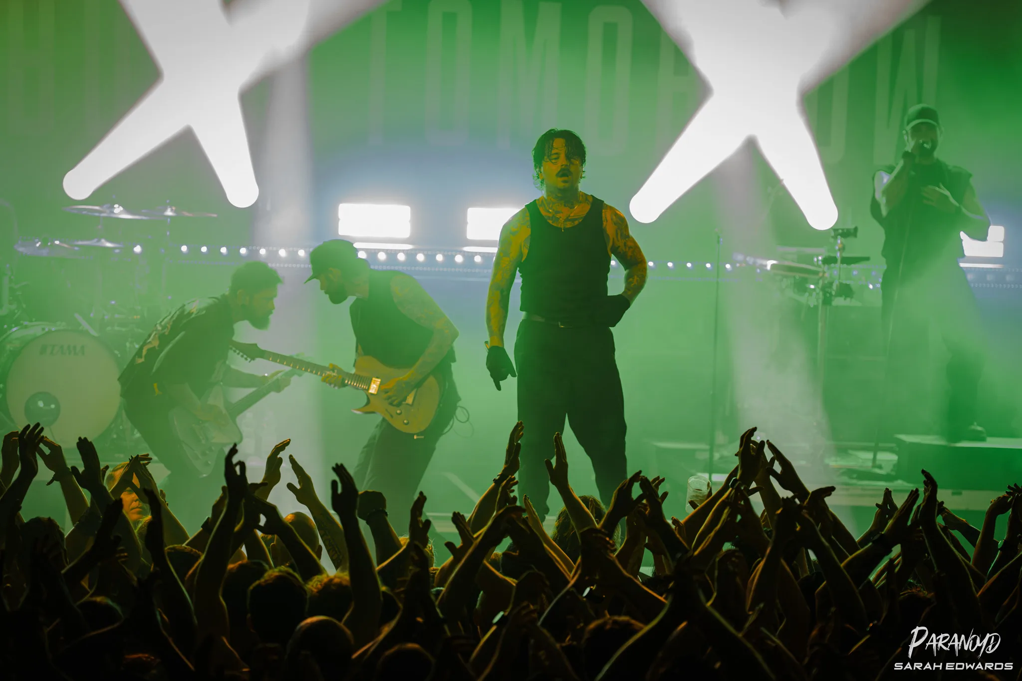 Bury Tomorrow vor begeistertem Publikum beim Konzert in Karlsruhe © Sarah Edwards
