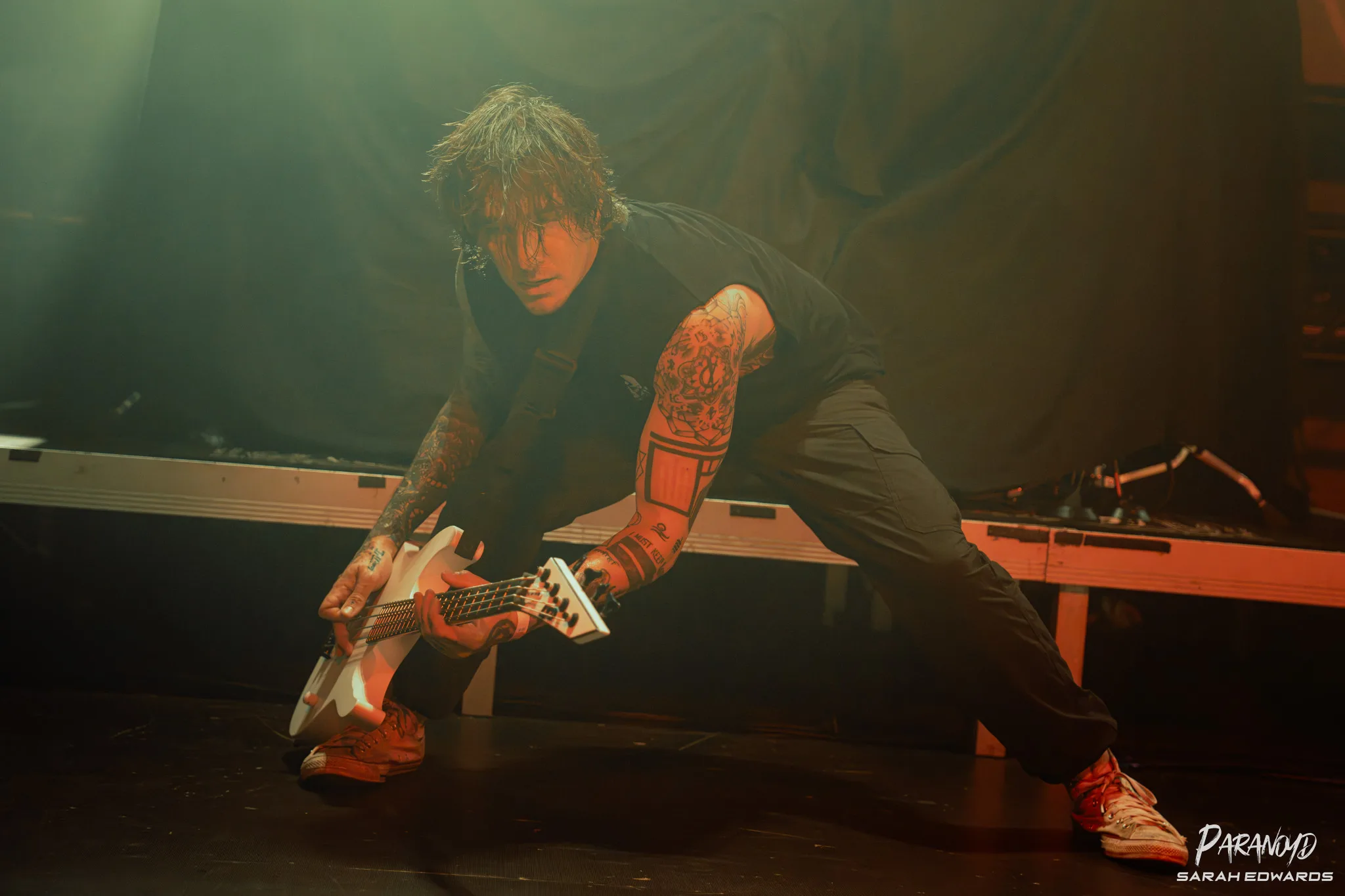 Bury Tomorrow live auf der Bühne beim Konzert in Karlsruhe © Sarah Edwards