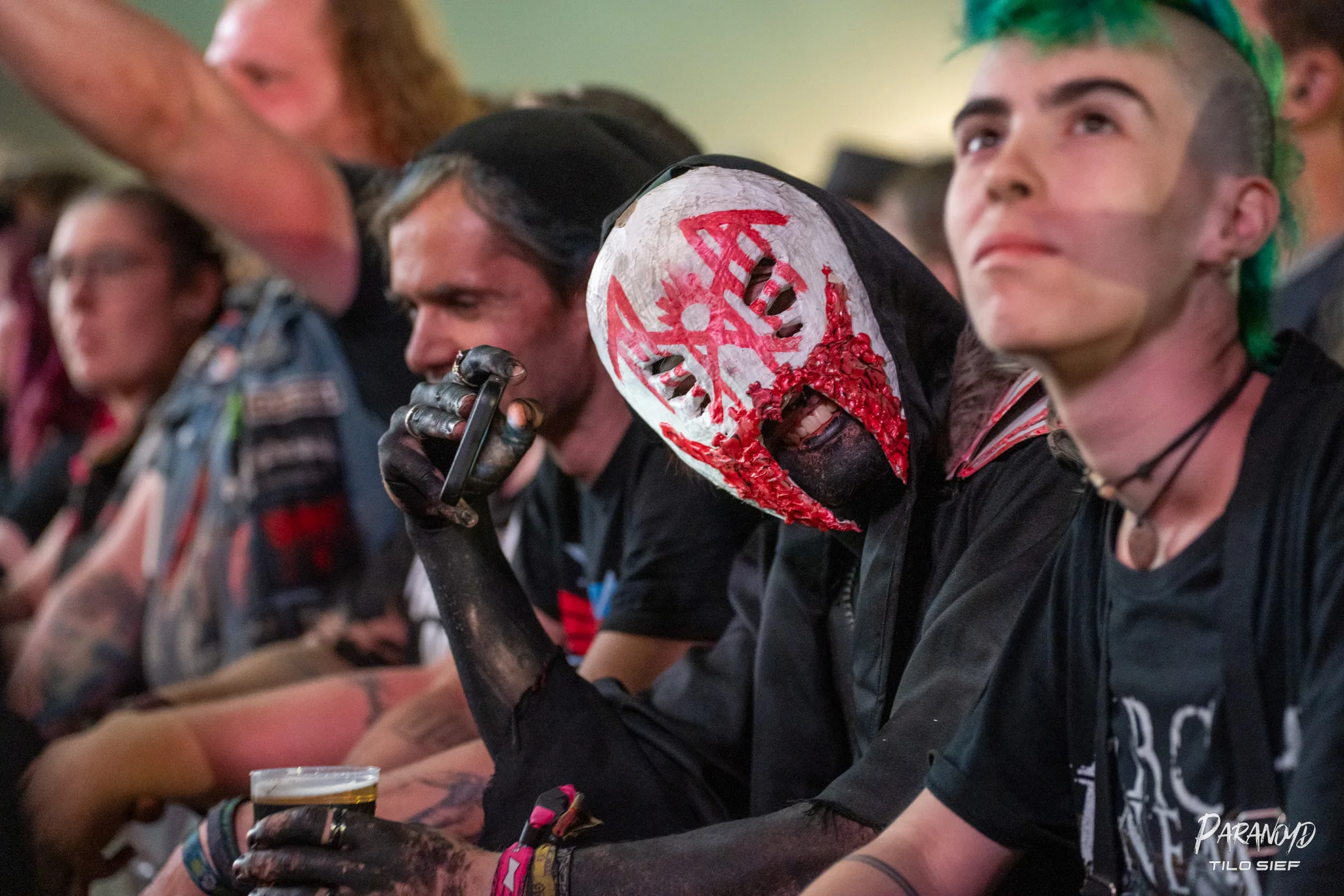 Reload Festival bei der Show im Scheinwerferlicht © Tilo Sief