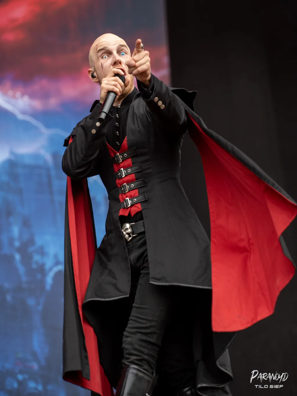 Reload Festival bei der Show im Scheinwerferlicht © Tilo Sief
