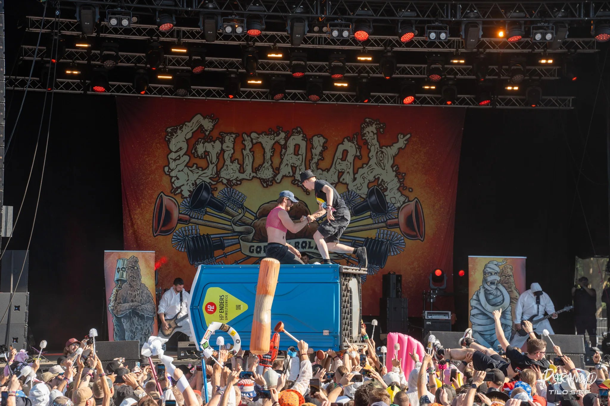 Reload Festival live auf der Bühne © Tilo Sief
