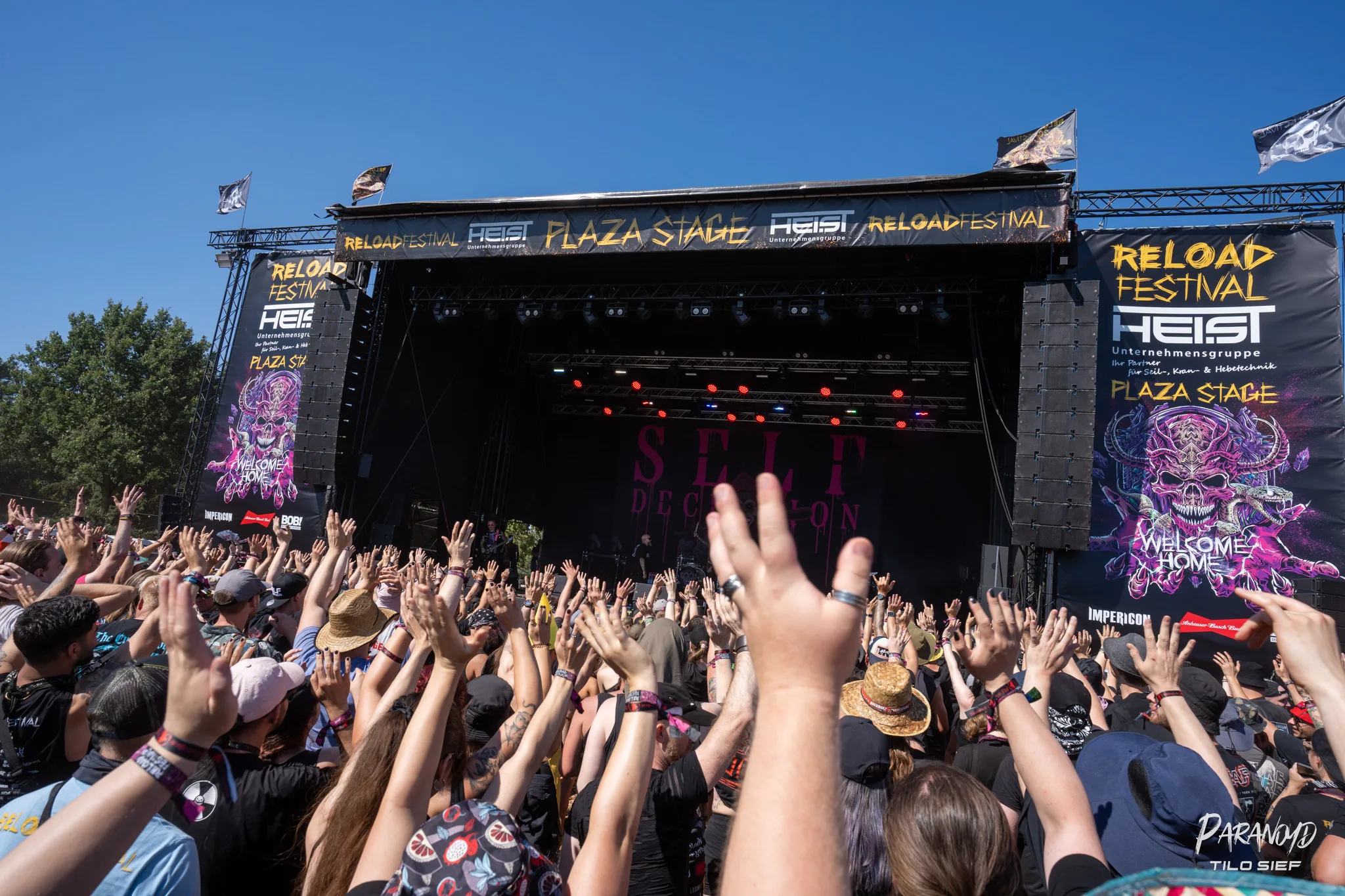 Reload Festival vor begeistertem Publikum beim Konzert © Tilo Sief