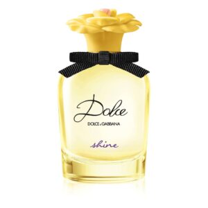 Flaska av Dolce & Gabbana Dolce Shine Eau De Parfum, en solig och fruktig doft.