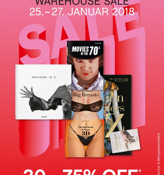 Warehouse Sale beim TASCHEN Verlag+Gewinnspiel