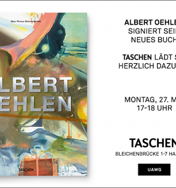 Signierstunde im TASCHEN Store mit ALBERT OEHLEN