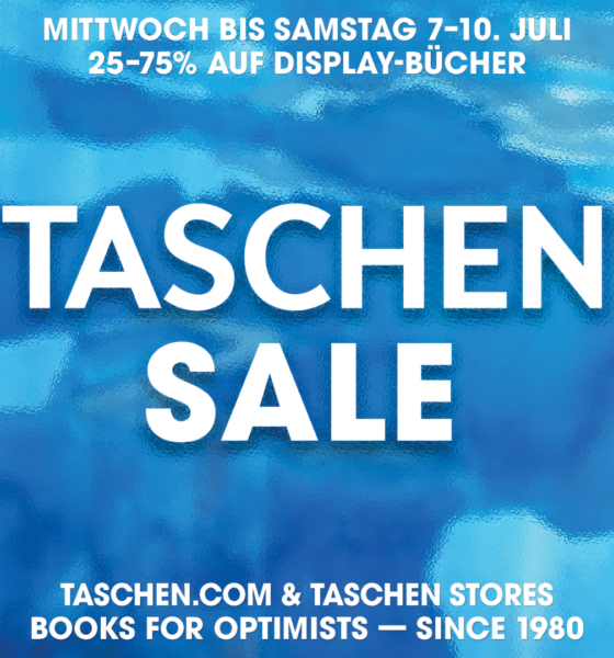 TASCHEN WAREHOUSE SALE im Juli