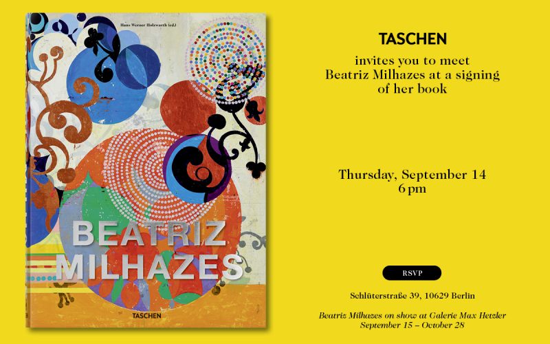 Signierstunde-Beatriz Milhazes TASCHEN Store Berlin