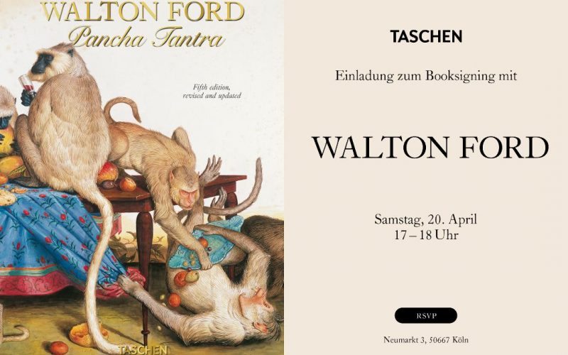 Walton Ford Signierstunde- TASCHEN Store Köln