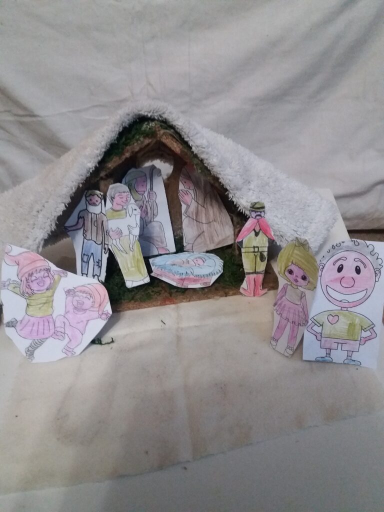 Crèches réalisées par les enfants