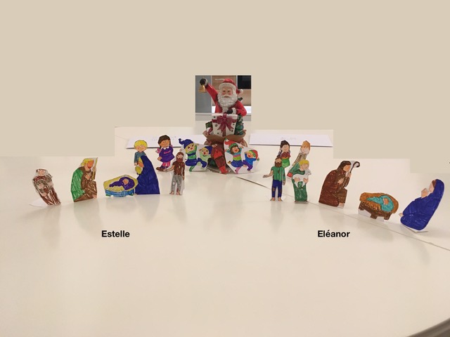 Crèches réalisées par les enfants