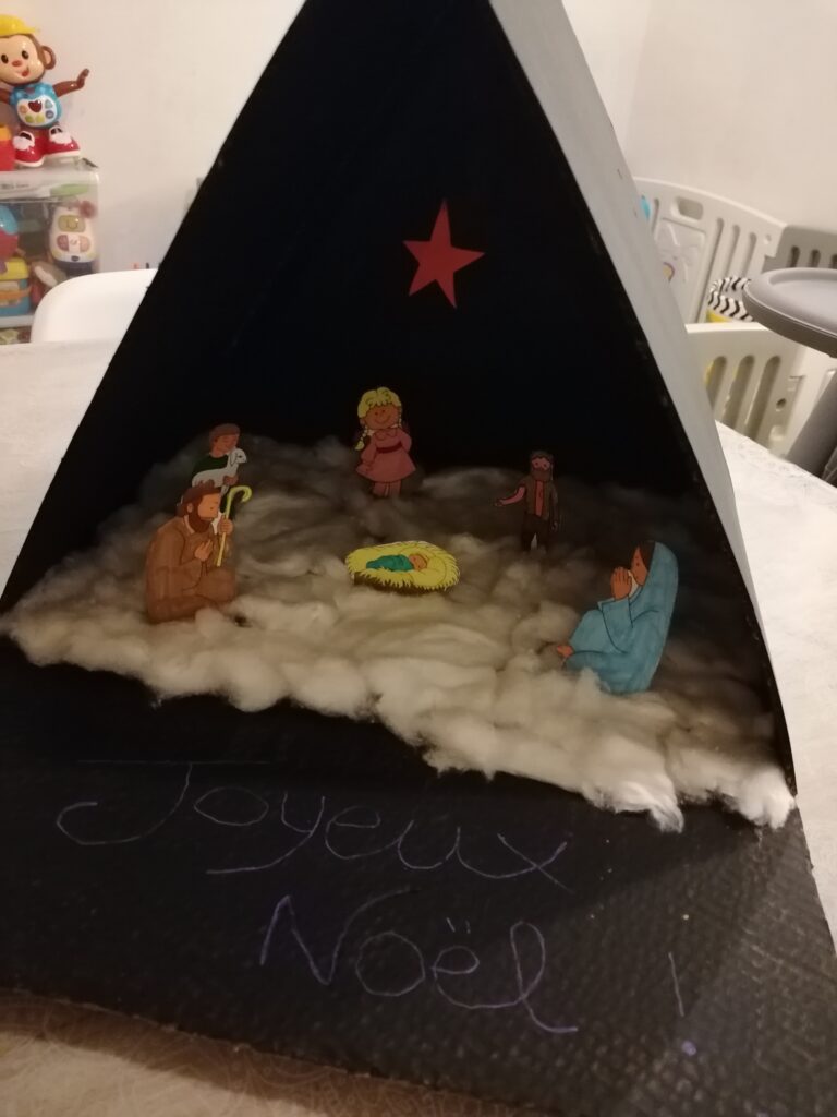 Crèches réalisées par les enfants