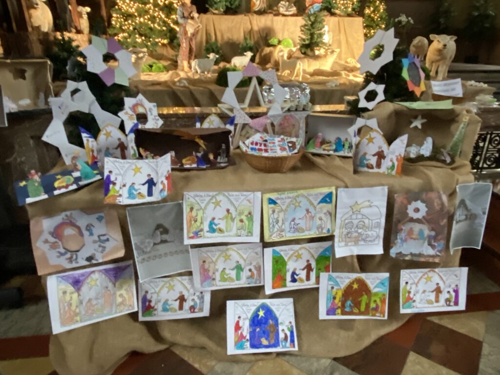 Crèches réalisées par les enfants