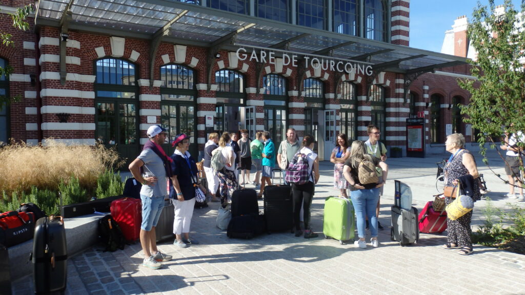 En gare de Tourcoing