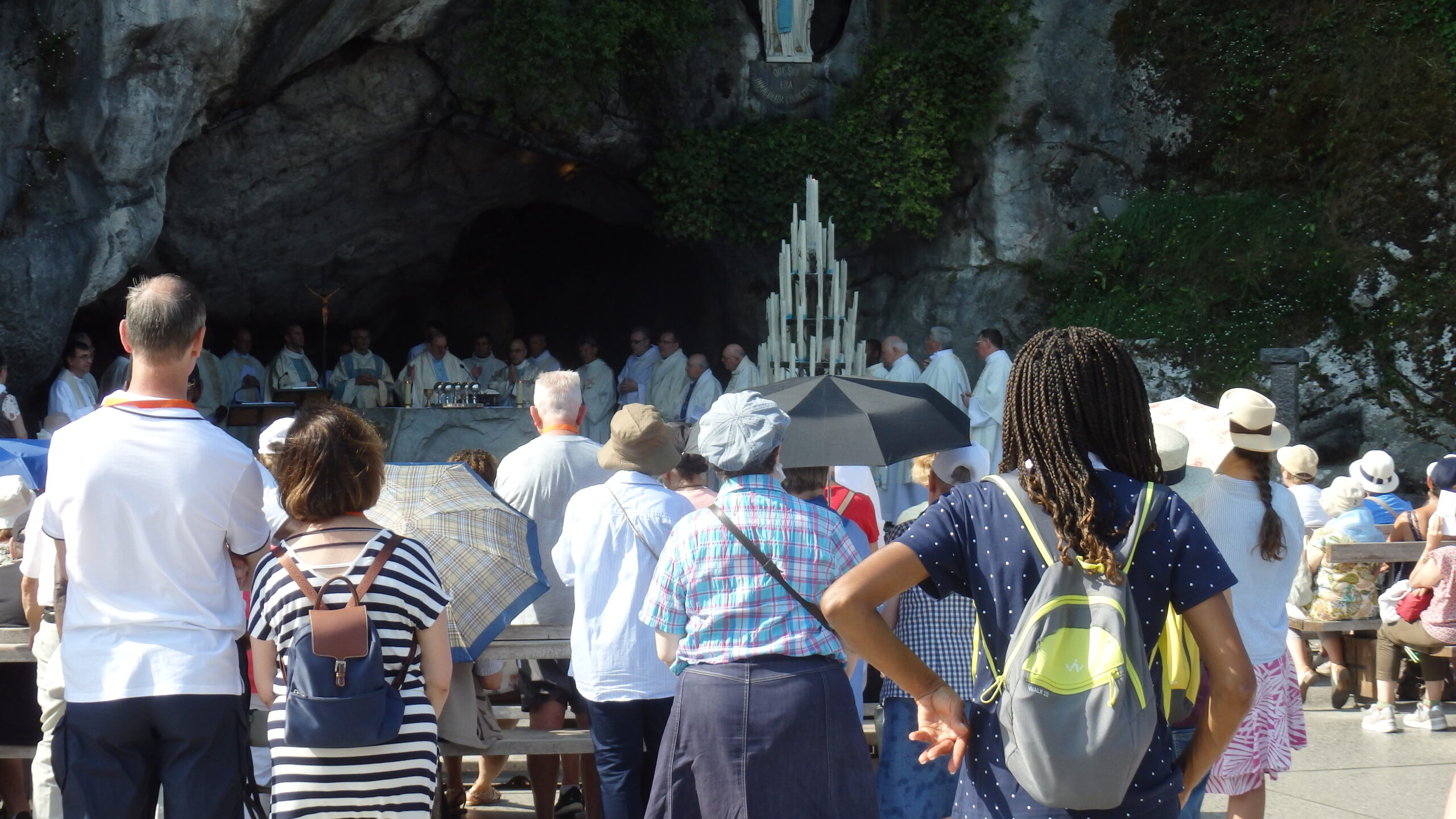 Lundi 18 juillet : Messe à la Grotte