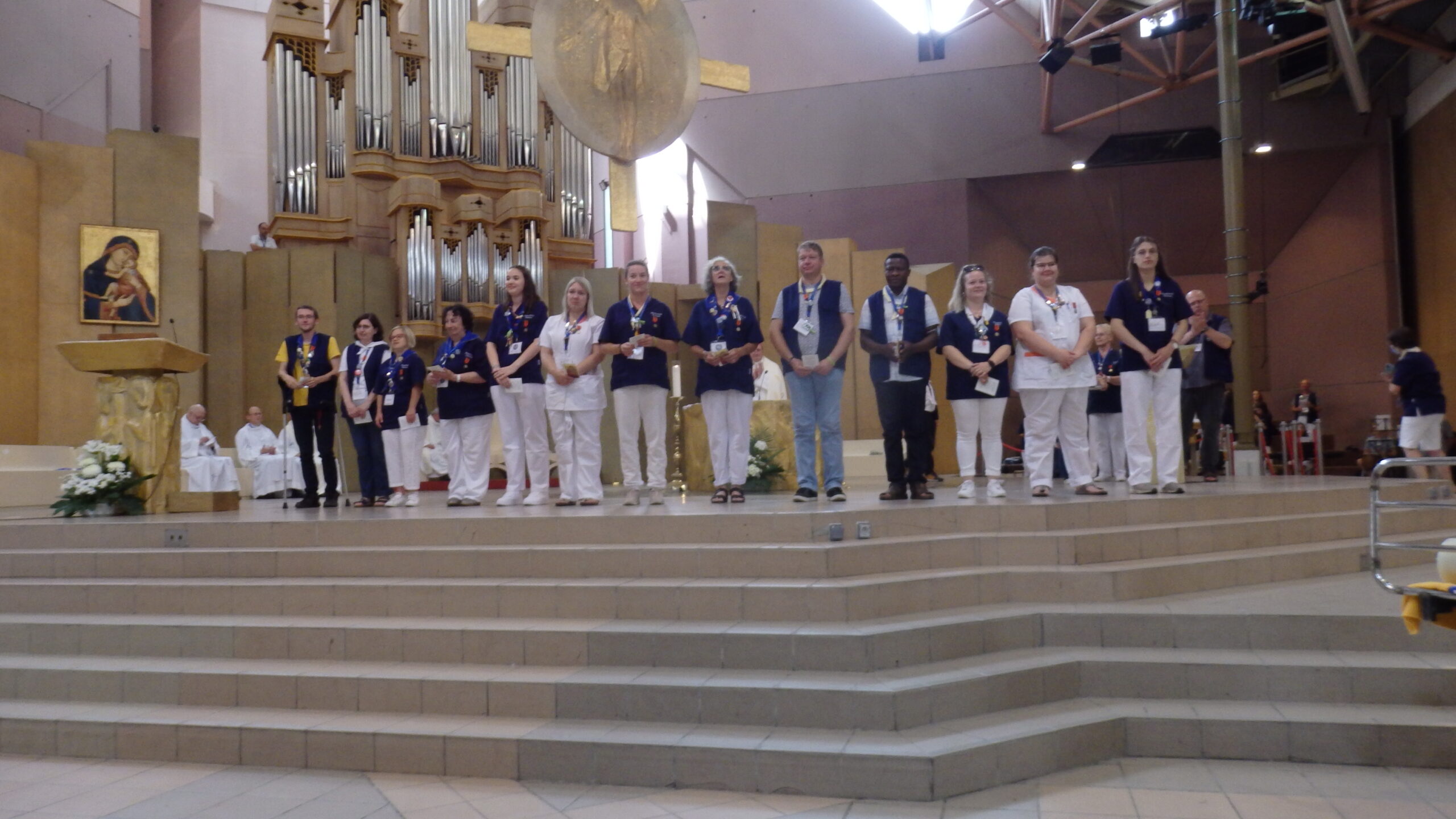 20 juillet 2022 : Messe d'envoi, engagement dans l'Hospitalité et célébration des couples jubilaires