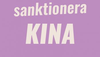 Sanktionera Kina