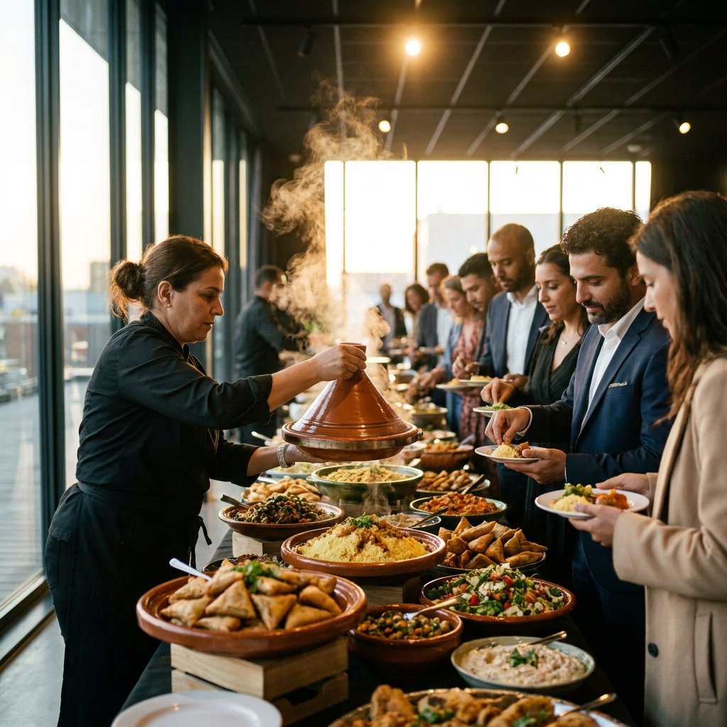 Halal gerechten voor feesten