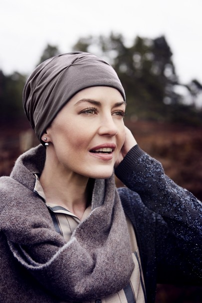 becca turban brun fra christine headwear