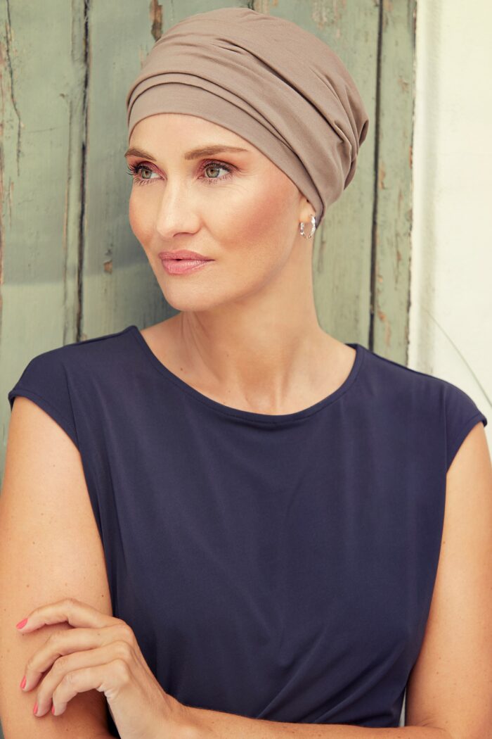 Nomi Wild dove fra christine headwear turban