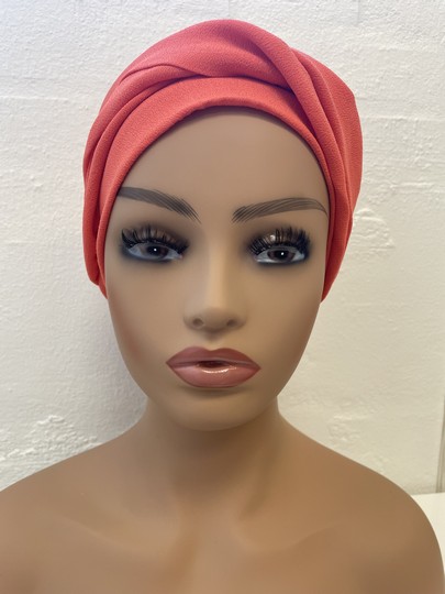 Palma coral turban fra Gisela Mayer