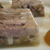 Aspic de lengua de ternera