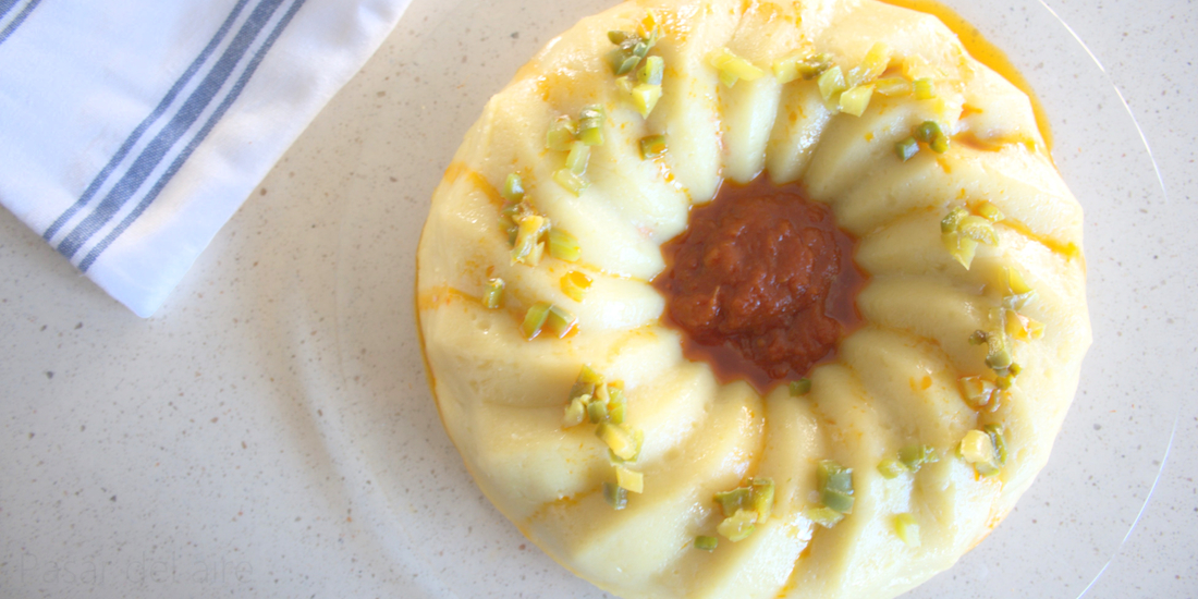 Bundt de patata con relleno sorpresa