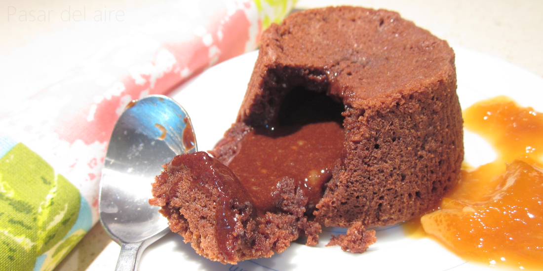 Coulant de chocolate negro