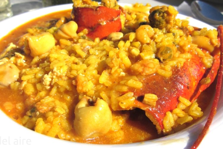 Arroz meloso de bogavante