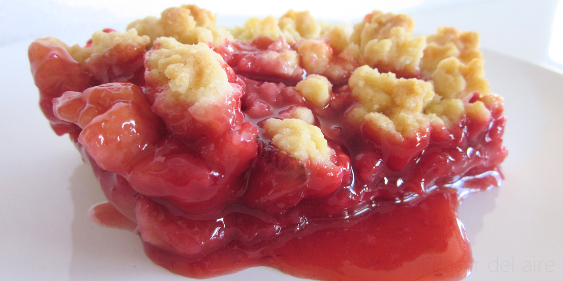 Crumble de fresas