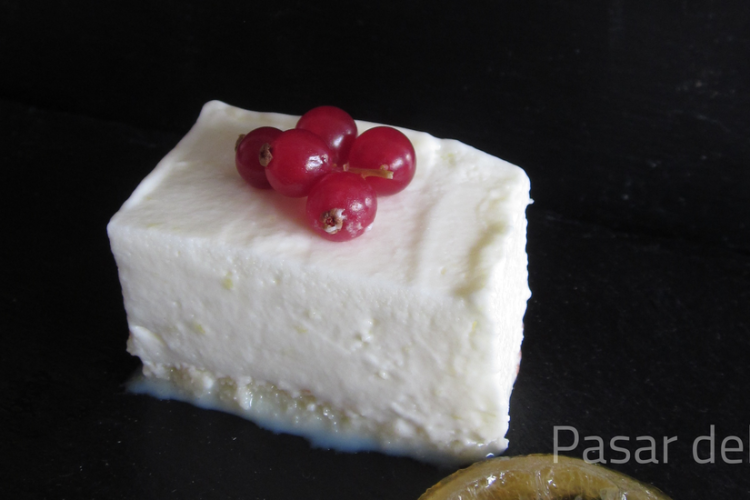 Tarta fría de limón