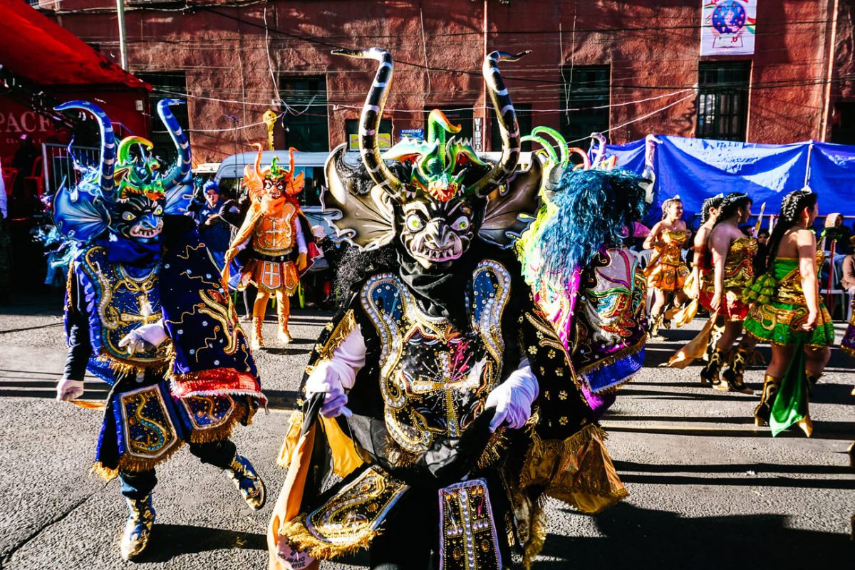 Carnaval van Oruro, top bezienswaardigheden in Bolivia.