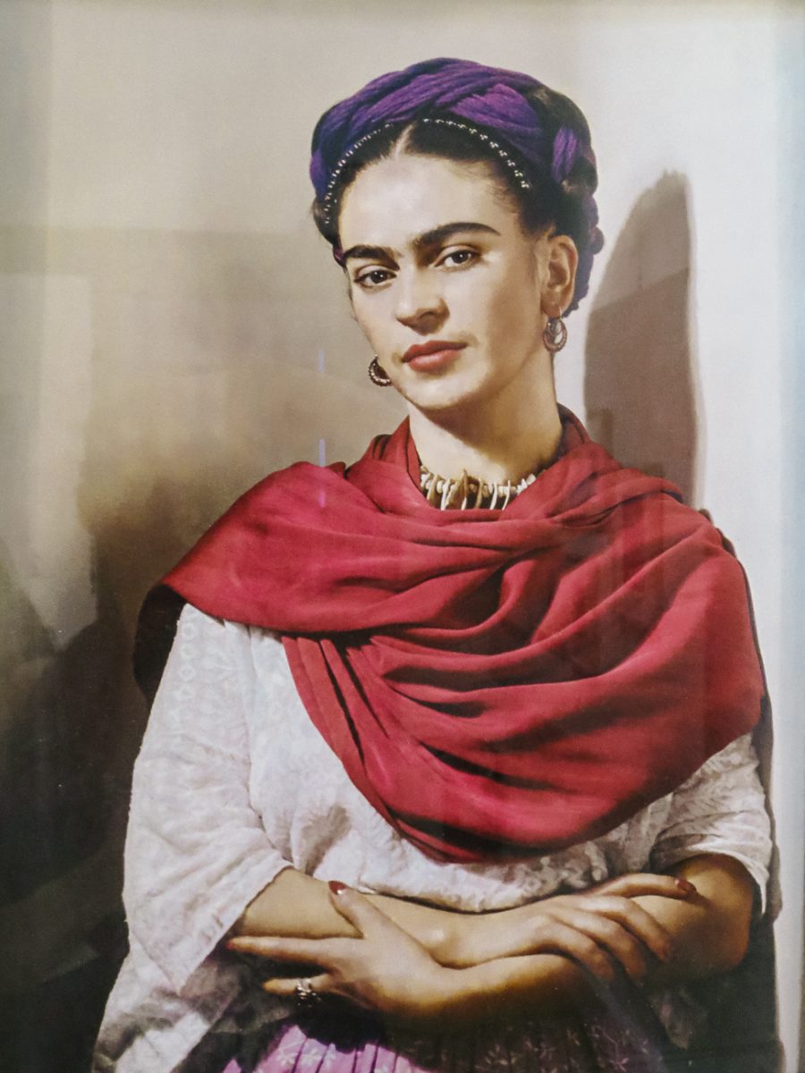 Frida Kahlo, one of the inspiring painters you will discover during your trip to mexico