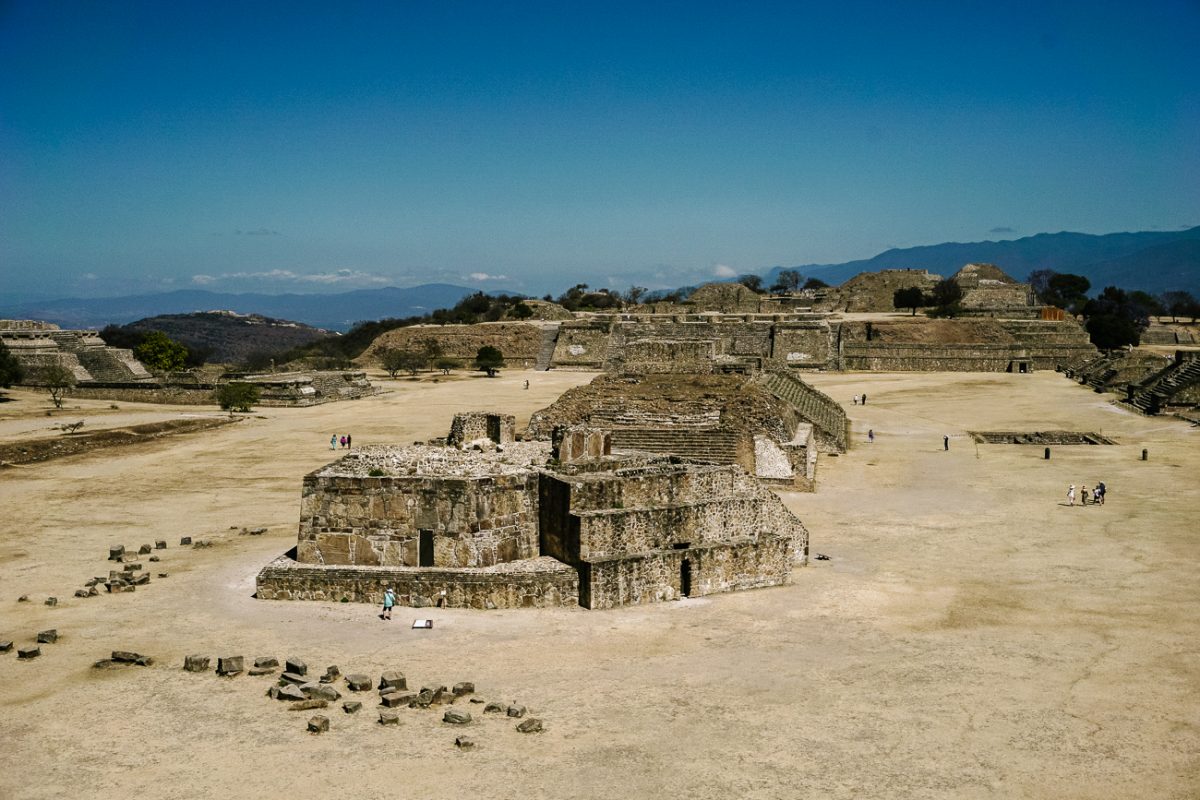 Discover the Monte Alban ruins near Oaxaca with a tour around the complex.