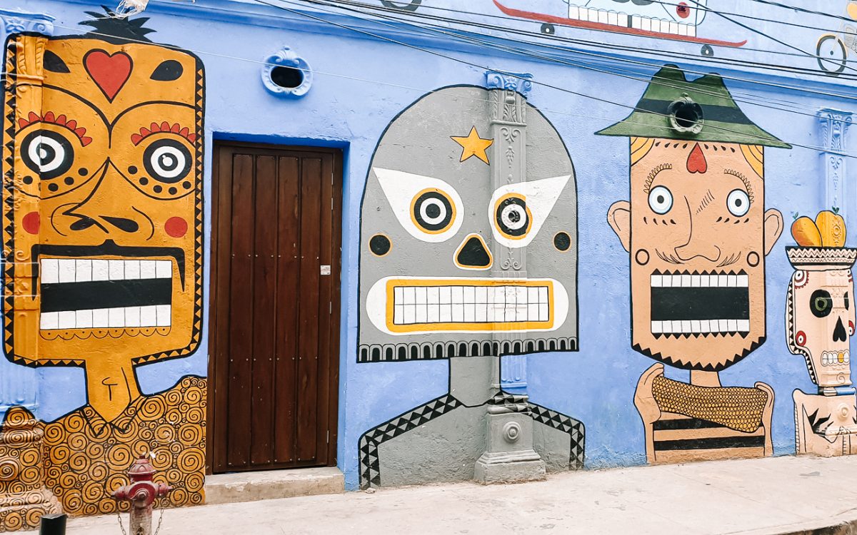 street art in Santa Marta, one of the best things to do in the center of Santa Marta