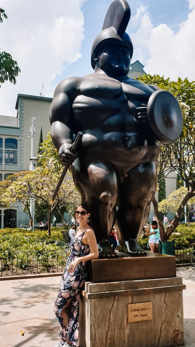 what to do in Medellín | Botero square