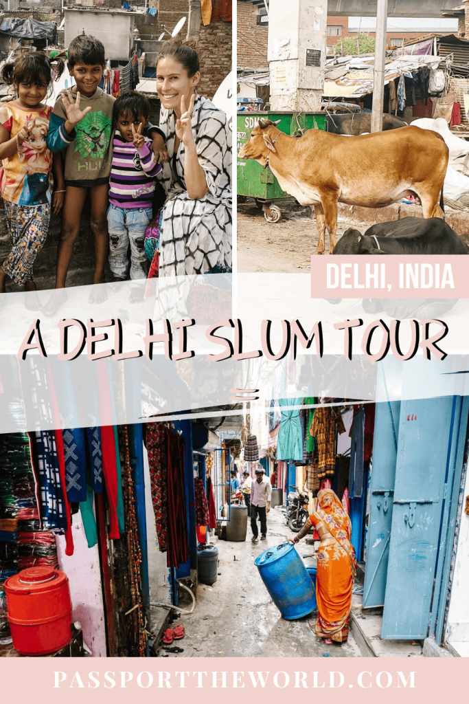 Pin Sanjay Colony Delhi slum tour